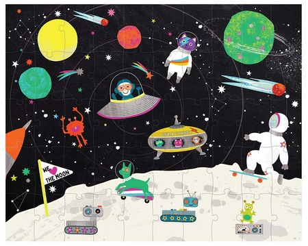 Kosmos Magiczne Puzzle 50 elementów