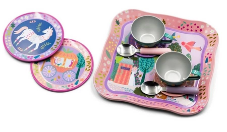 Bajkowy Świat zestaw do herbaty w walizce 11 elementów