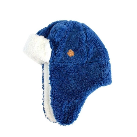 FlapJack Czapka Zimowa Dziecięca Trapper Navy M