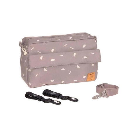 Lassig Casual Label Torebka-organizer do wózka 2w1 Blocks taupe