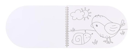 Little Dutch Kolorowanka z farbami akwarelowymi 120525