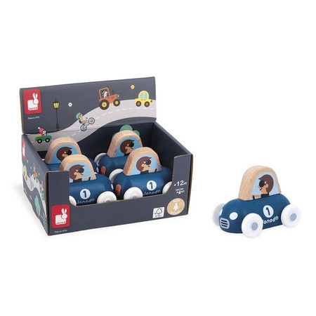 Janod Pojazd Samochód sportowy Biała Dolina Cross Roads 12m+