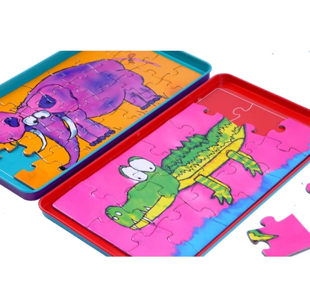 Gra magnetyczna The Purple Cow - Puzzle