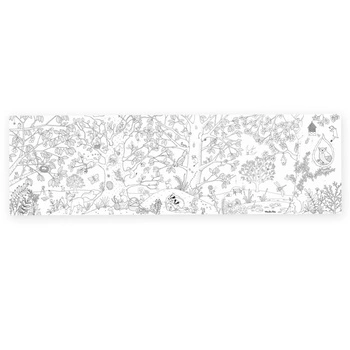 Kolorowanka gigant WŚRÓD DRZEW 712609