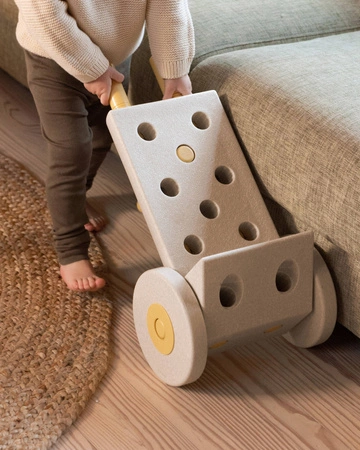 MODU - zestaw 4 piankowych kół, Sand Grey / Honey Yellow