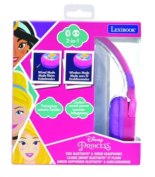 Słuchawki 2w1 Disney bluetooth Lexibook HPBT010DP