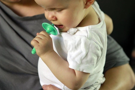 Szczoteczki do dziąseł i ząbków 3 szt., różowy, Kiokids