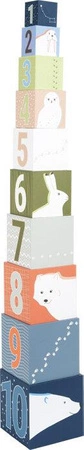 Kostki do układania wieża Arktyka Small Foot 12441