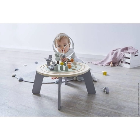 Wielofunkcyjny stolik edukacyjny drewniany z regulacją wysokości Sweet Cocoon, Janod