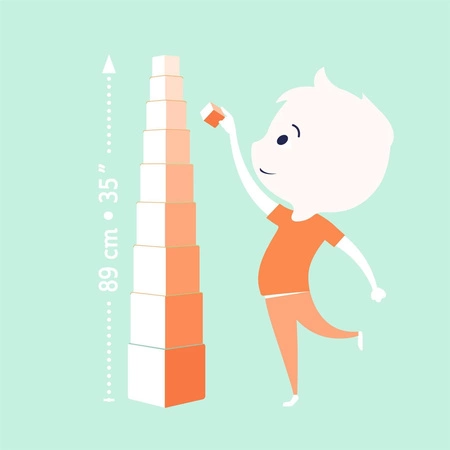 Układanka z klocków DZIKIE ZWIERZĘTA DJ08511