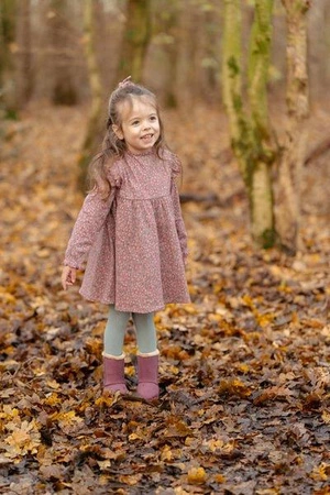 Little Dutch Rajstopy 2-pak Sand / Warm rose rozm. 74/80