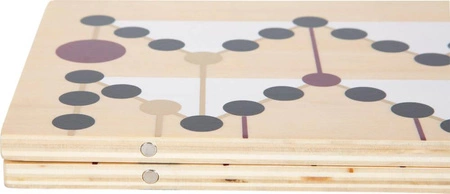 Drewniane gry planszowe Węże i drabiny Ludo Gold Edition 12218-Small Foot