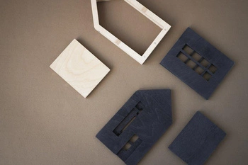 Domek dla lalek z magnesami, rozm M, morze północne, Babai