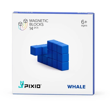 Klocki Pixio Light Blue Whale 14 | Color Series | Pixio®