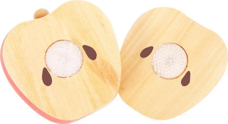 Zestaw drewnianych owoców do krojenia z deską i nożykiem w skrzynce Small Foot 12330