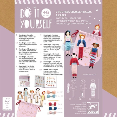 Zrób to sam - laleczki SŁODKA NOC DJ07953