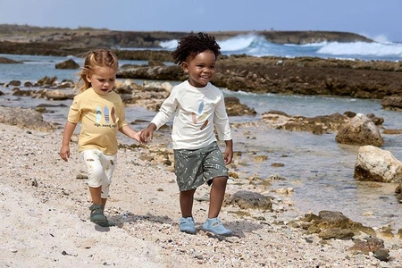 Lassig Koszulka z filtrem UV60 z długim rękawem Splash & Fun Deski surfingowe salt, rozm. 86