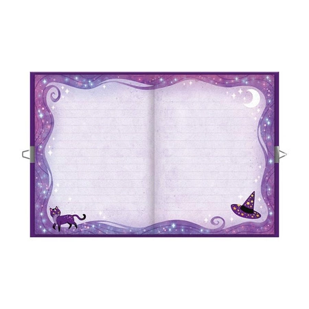 Zestaw kreatywny Sekretna księga Magic School 7+, Janod