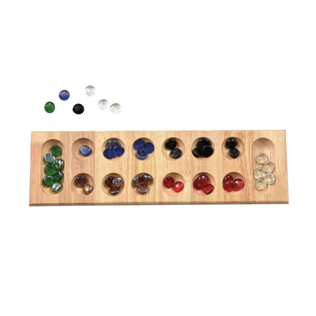 Mancala - drewniana gra strategiczna i logiczna | Egmont Toys®