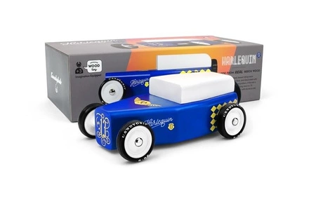 Candylab Samochód Drewniany Harlequin