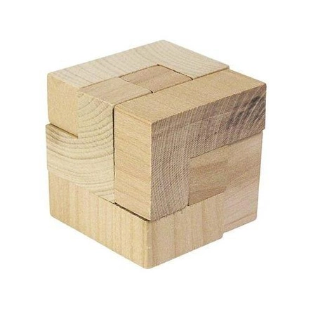 Sześcian, układanka logiczna, HS001-goki