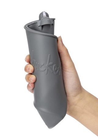 Składane wiaderko do wody i piasku Scrunch Bucket - Szałwiowy