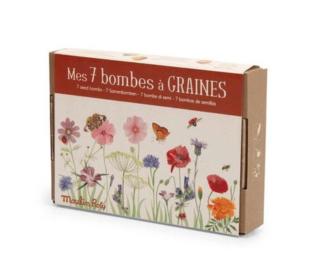 Zestaw 7 kul z nasionami LE JARDIN 712163