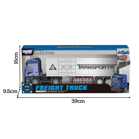 WOOPIE Ciężarówka Kontenerowa z Efektami Świetlnymi i Dźwiękowymi!