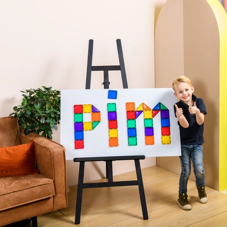 COBLO, magnetyczne klocki konstrukcyjne Basic 100 + 10 brokat GRATIS EDYCJA LIMITOWANA