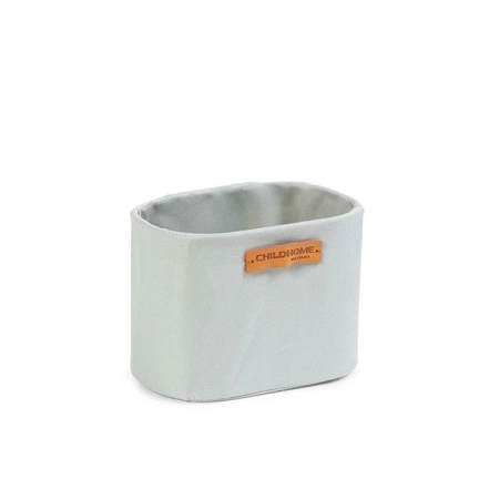 Childhome Podwieszane pojemniki uniwersalne - zestaw 3 szt. Light grey