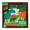 Mudpuppy Puzzle magnetyczne Dinozaury 4+