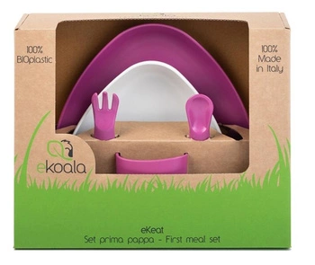 eKoala Zestaw Obiadowy Girl BIOplastik