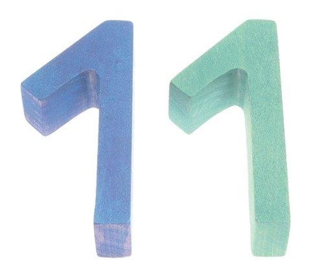 Cyfry z klepsydrą, kolorowe, 3+, Grimm's