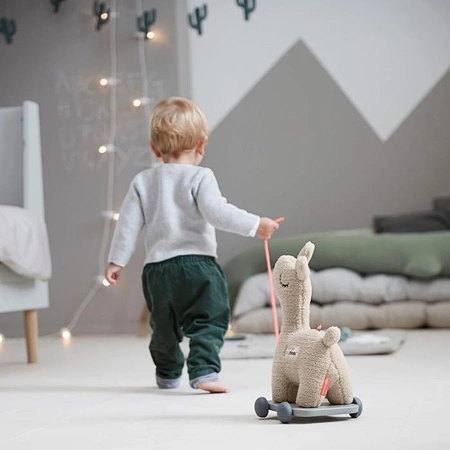 Done by Deer Zabawka do Ciągnięcia Lama Lalee