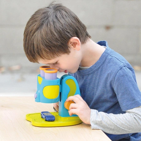 Mikroskop dla Dzieci z Podświetleniem LED, 8 x GeoSafari Jr.