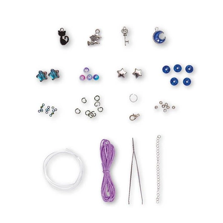 Zestaw kreatywny do tworzenia biżuterii Szkoła magii 8+, Janod