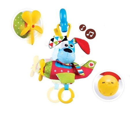 Yookidoo Muzyczny Samolot Pies