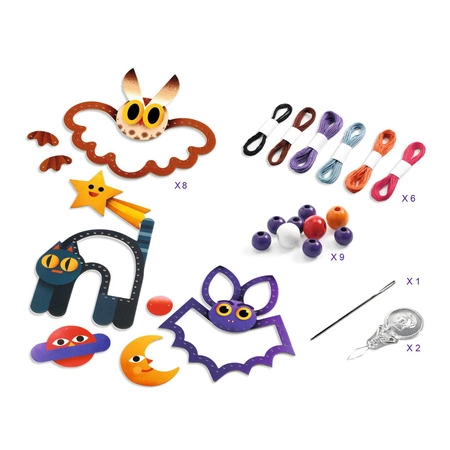 Zestaw STRING ART - NOC DJ09437