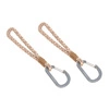 Lassig Casual Label Uniwersalne sznurkowe zaczepy do torby do wózka 2 szt. camel vanilia