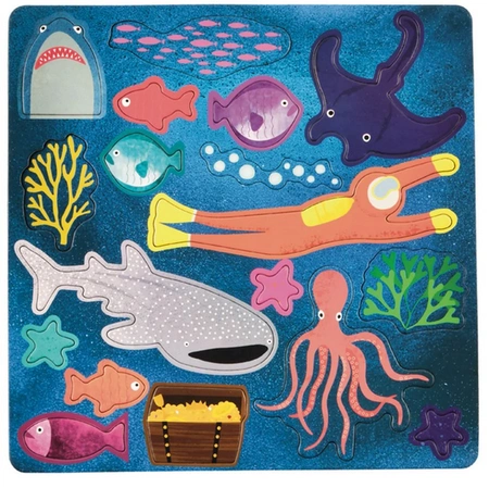Podwodny Świat zestaw gier magnetycznych