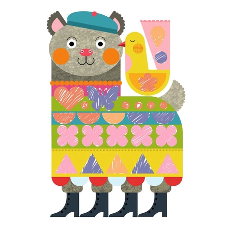 Zestaw artystyczny MALOWANIE Z SZABLONAMI DJ09888