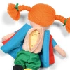 LALKA MÓWIĄCA PIPPI, MATERIAŁOWA 40 CM