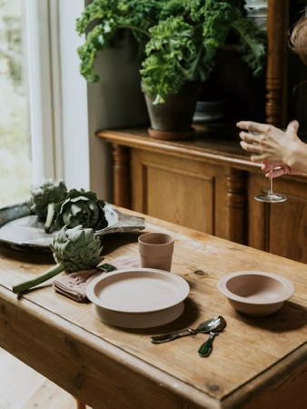 Elodie Details - Zestaw obiadowy dla dzieci - Blushing Pink