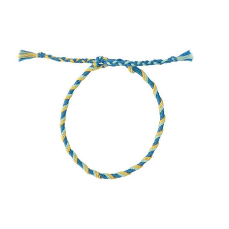 Zestaw kreatywny do tworzenia biżuterii Tęczowe bransoletki 30 szt. 8+, Janod