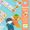 Gra edukacyjna domino MALI PRZYJACIELE  DJ08185
