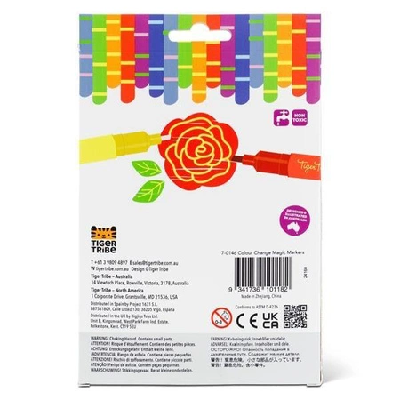 Tiger Tribe Magiczne Flamastry Zmieniające Kolor