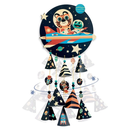 Zrób to sam - dzwonek wietrzny GWIAZDY DJ07956