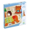 Drewn. puzzle przestrz. PIRAMIDA ZWIERZĄT DJ01056