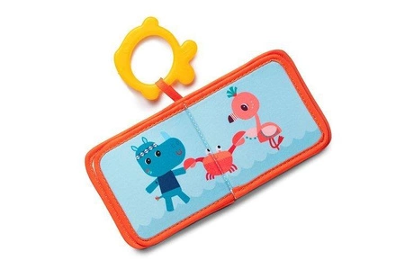 LILLIPUTIENS Książeczka do kąpieli z gryzakiem Lew Jack 6 m+