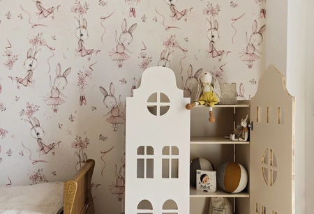 BUNNY BALLET Tapeta Malumi